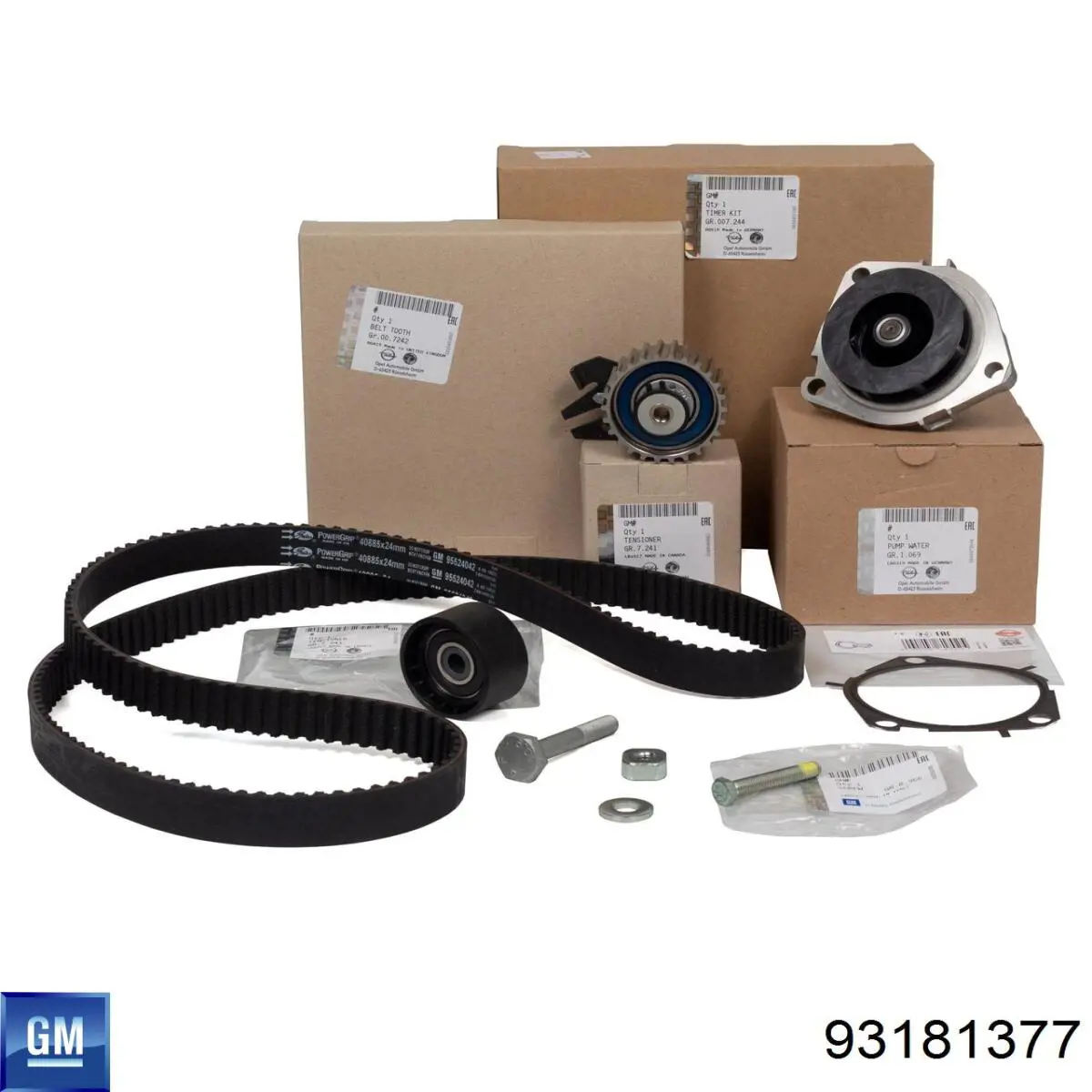 Купити 93181377 General Motors Фільтр-відстійник палива грубої очистки