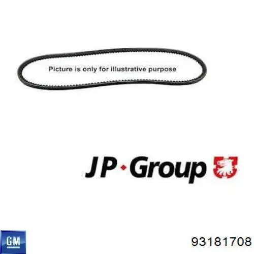 Ремінь генератора 93181708 General Motors