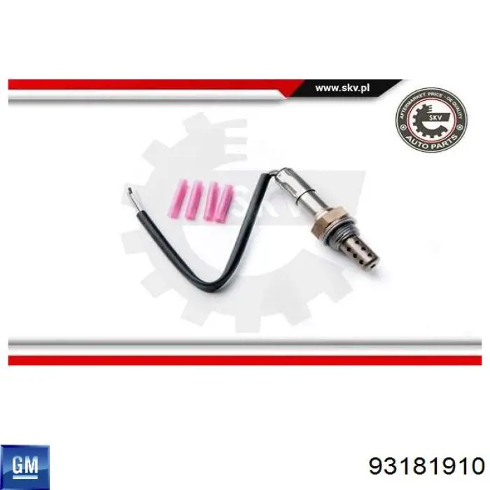 93181910 General Motors Лямбдазонд, датчик кисню до каталізатора