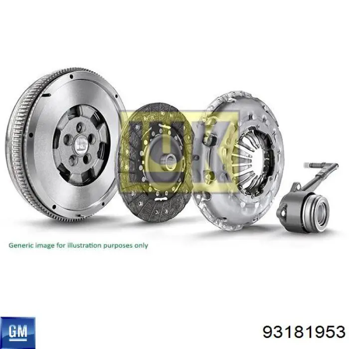 93181953 General Motors Зчеплення в зборі
