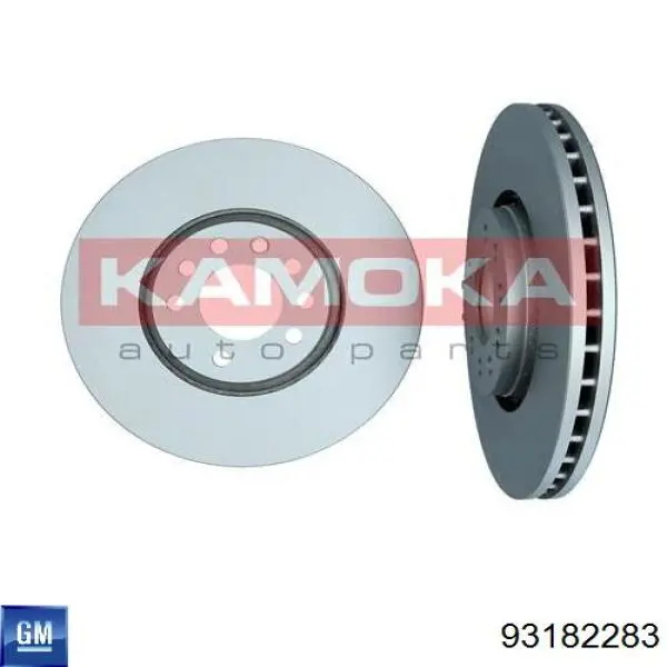 93182283 General Motors Гальмо дискове переднє