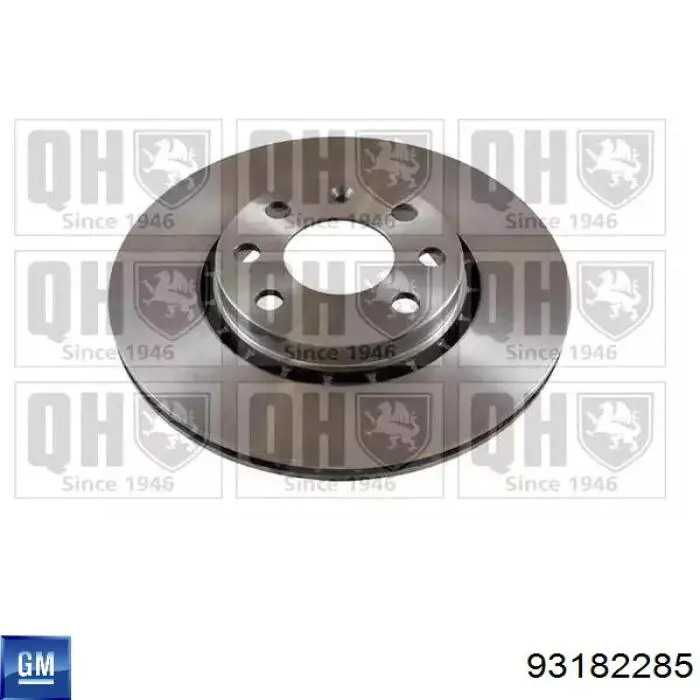 93182285 General Motors Гальмо дискове переднє