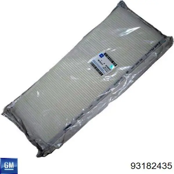 Фільтр повітряний обігрівача General Motors 93182435 ціна, від 3.74 USD