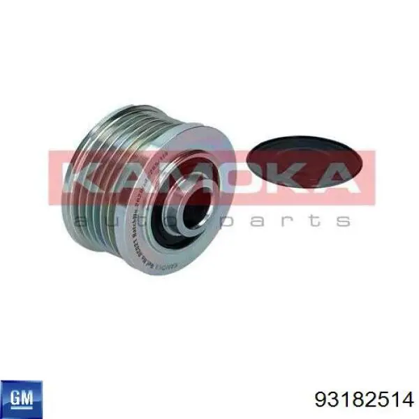 Шків генератора 93182514 General Motors