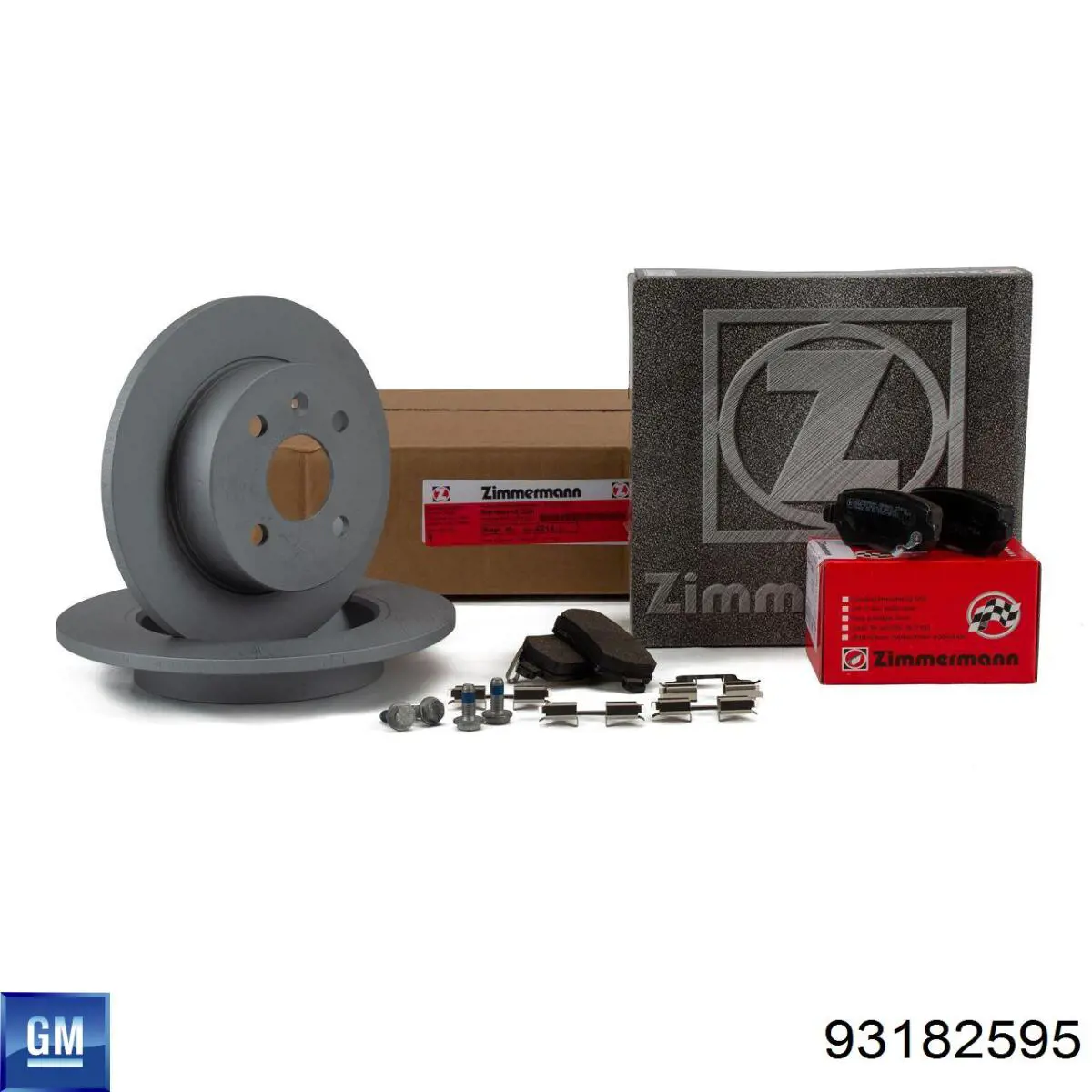 Задні дискові гальма Opel 93182595 ціна, від 132.94 USD