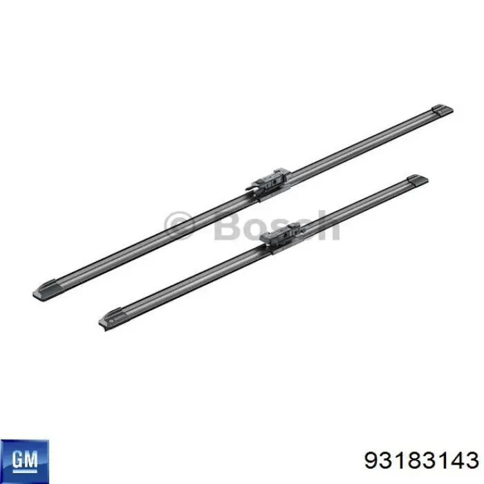 Купити 93183143 General Motors Щітка-двірник лобового скла, пасажирська