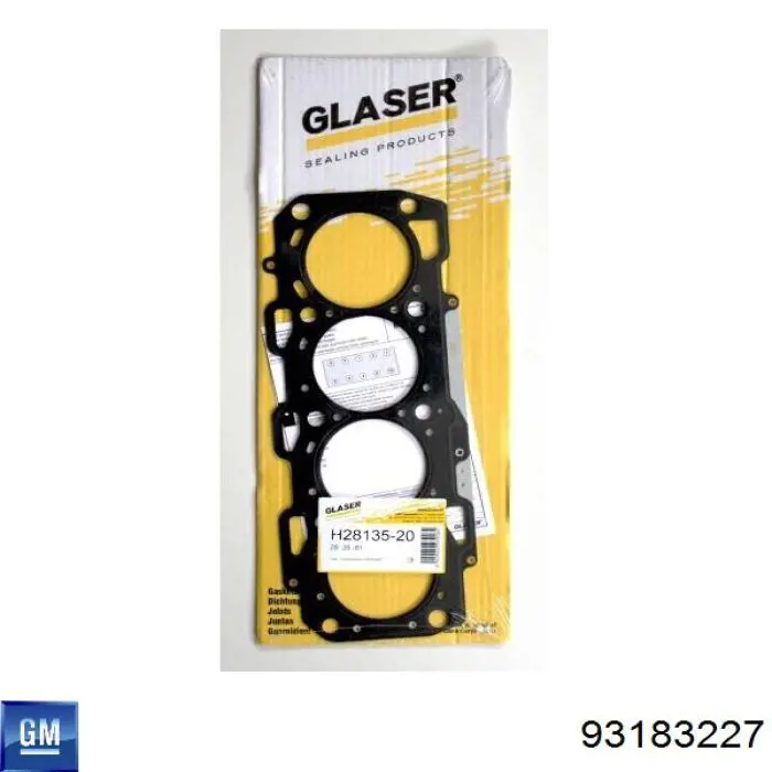 5607877 Opel прокладка головки блока циліндрів (гбц)