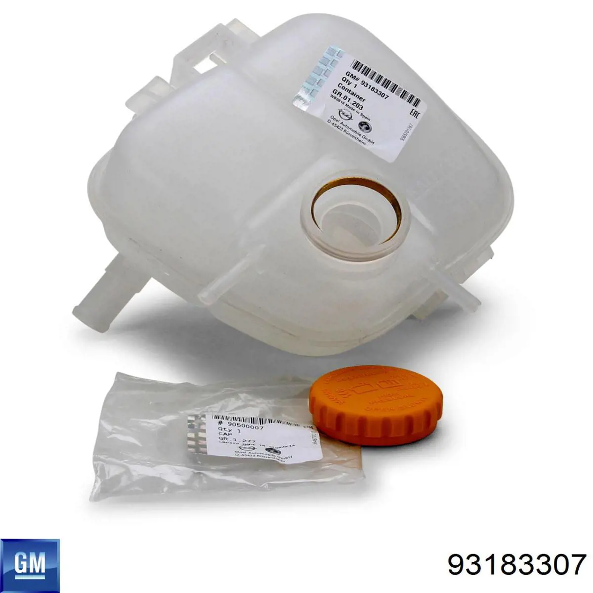 Бачок системи охолодження 93183307 General Motors