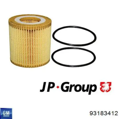 Фільтр масляний General Motors 93183412