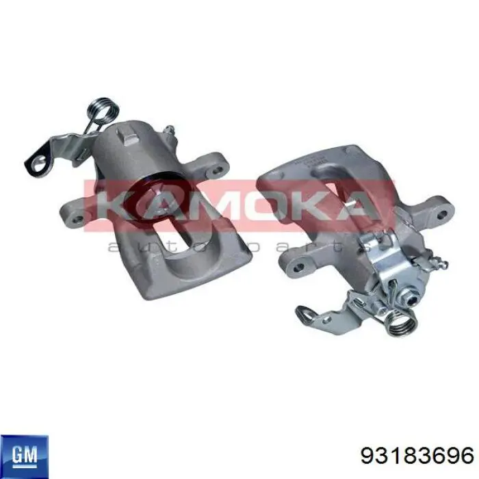 Супорт гальмівний задній лівий General Motors 93183696 ціна, від 50.61 USD