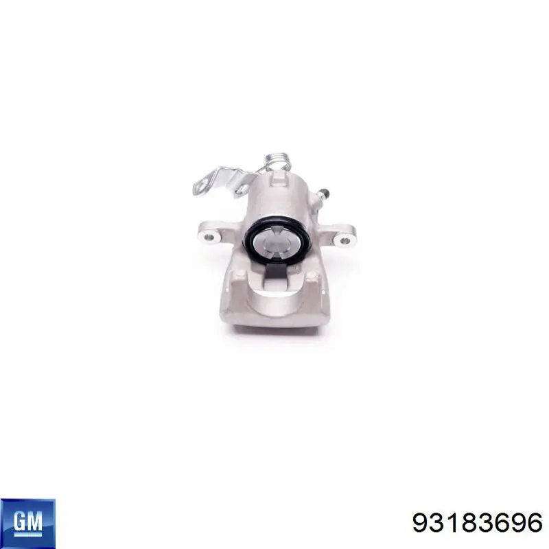 Задній гальмівний супорт лівий General Motors 93183696