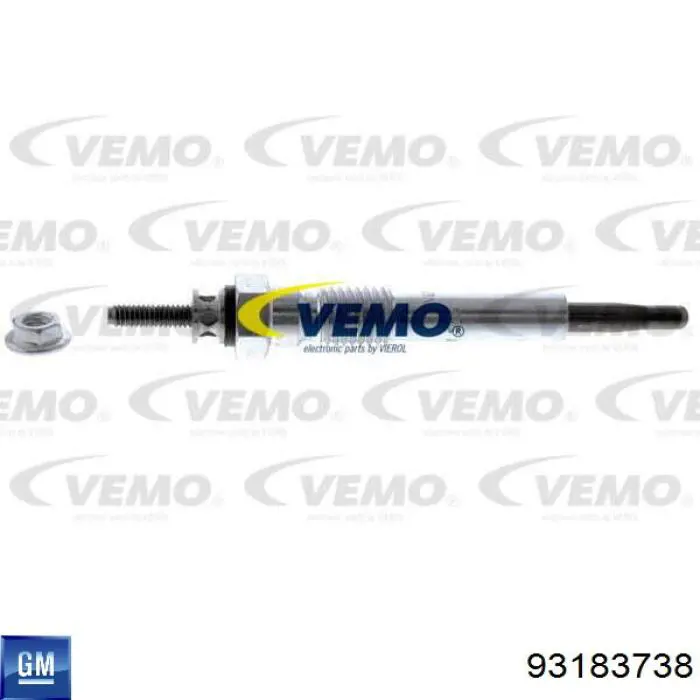 93183738 General Motors Свічки розжарювання