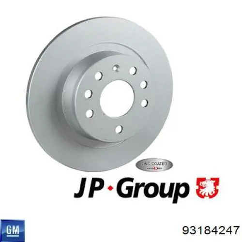 Задні дискові гальма General Motors 93184247 ціна, від 24.04 USD