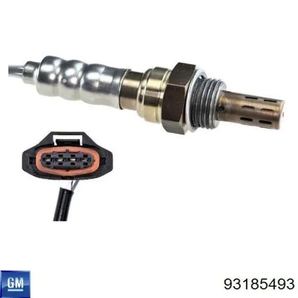 Лямбда-зонд, датчик кисню після каталізатора 93185493 General Motors