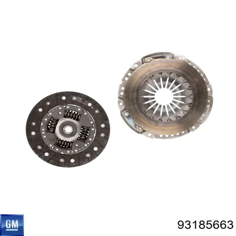 Купити 93185663 General Motors Диск зчеплення