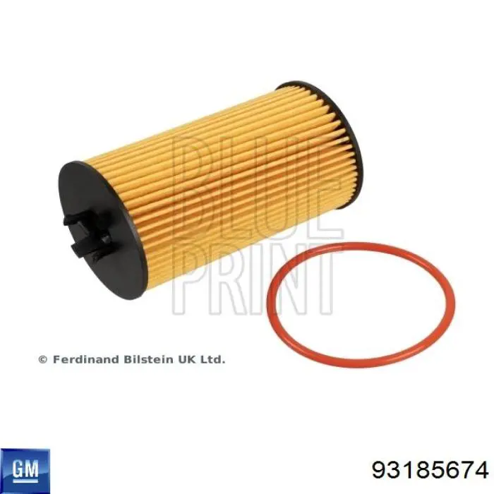 Купити 93185674 General Motors Фільтр очищення масла відцентровий