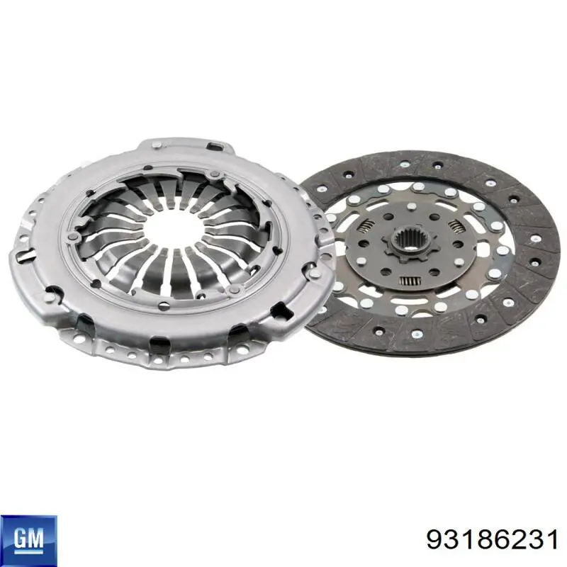 Купити 93186231 General Motors Диск зчеплення
