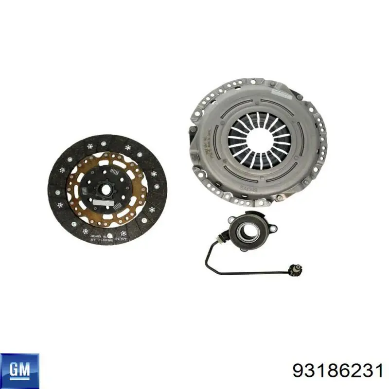 Диск зчеплення на Opel Zafira C P12