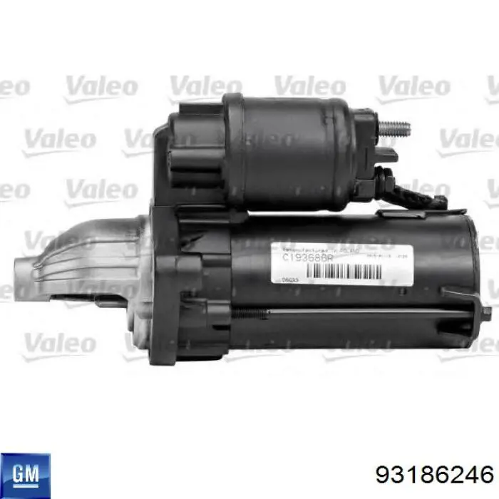 Стартер General Motors 93186246 ціна, від 39.50 USD