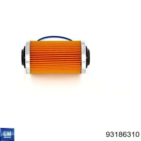 Масляний фільтр двигуна General Motors 93186310 ціна, від 4.89 USD