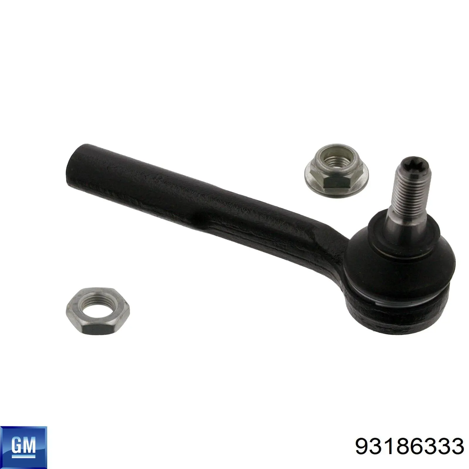 Наконечник рульовий General Motors 93186333 ціна, від 13.52 USD