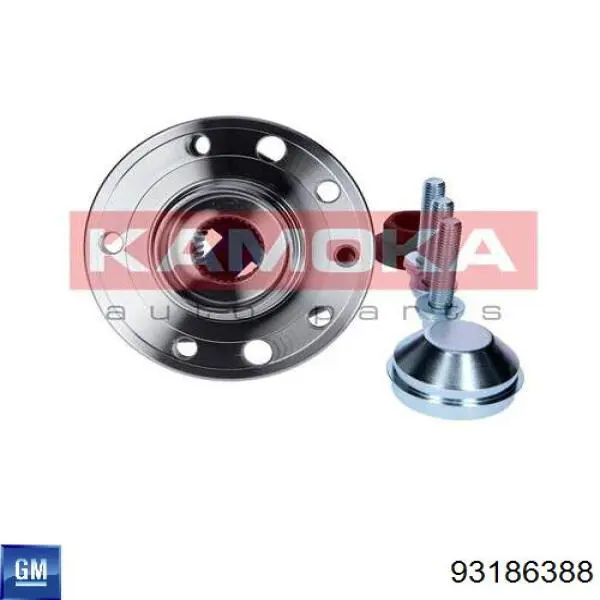 Передня маточина 93186388 General Motors