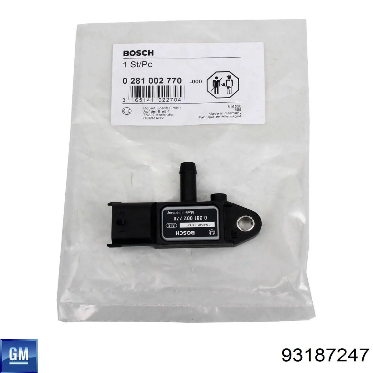 Купити 210449 Maxgear Датчик тиску вихлопних газів