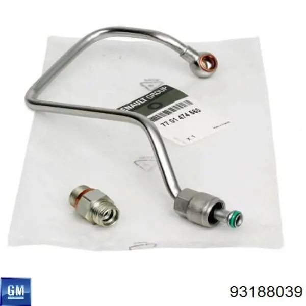 Трубка/шланг подачі масла до турбіни General Motors 93188039 ціна, від 33.98 USD