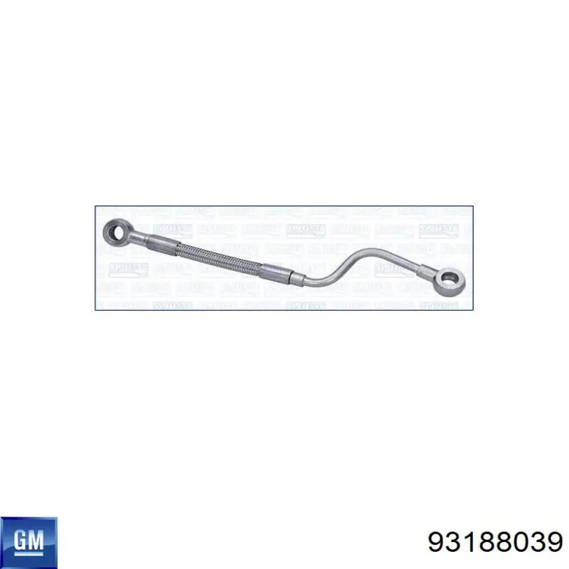 Купити 93188039 General Motors Трубка/шланг подачі масла до турбіни