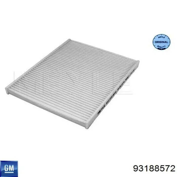 93188572 General Motors Внутрішньосалонний фільтр