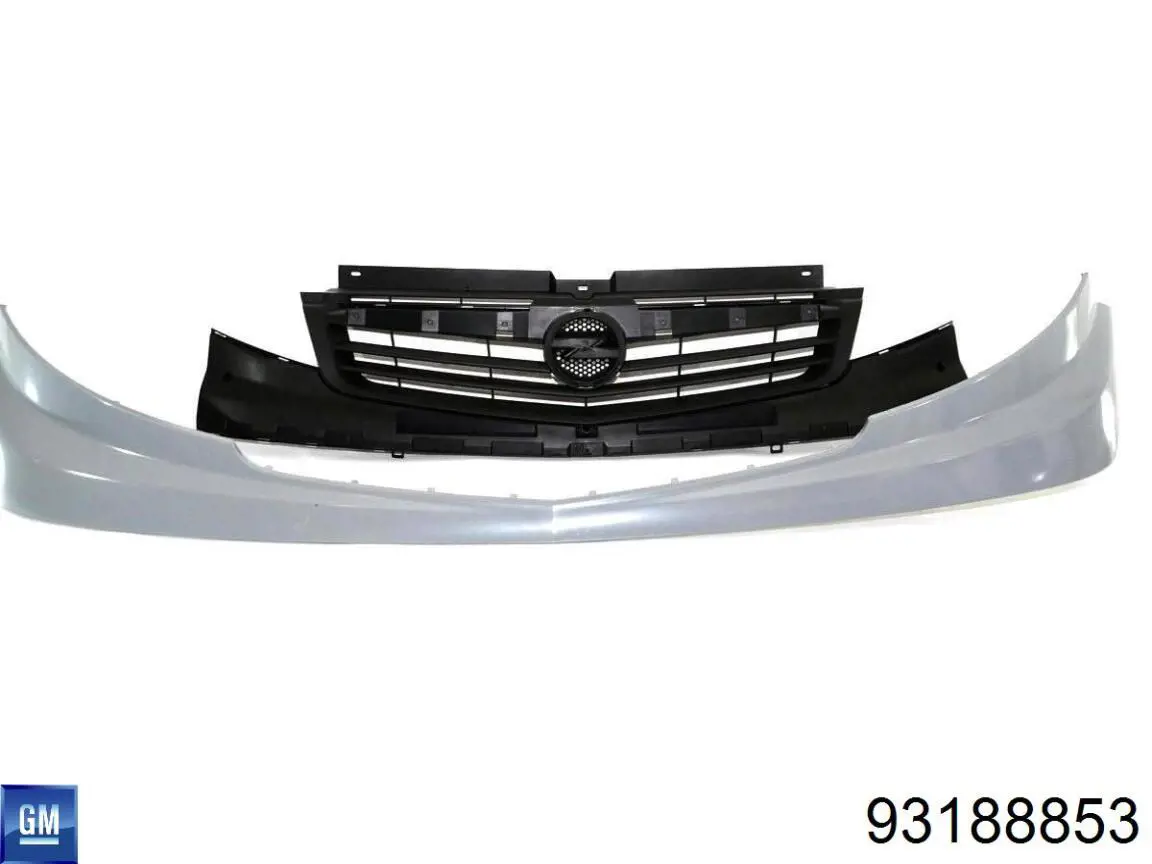 Купити 93188853 General Motors Захисна решітка радіатора