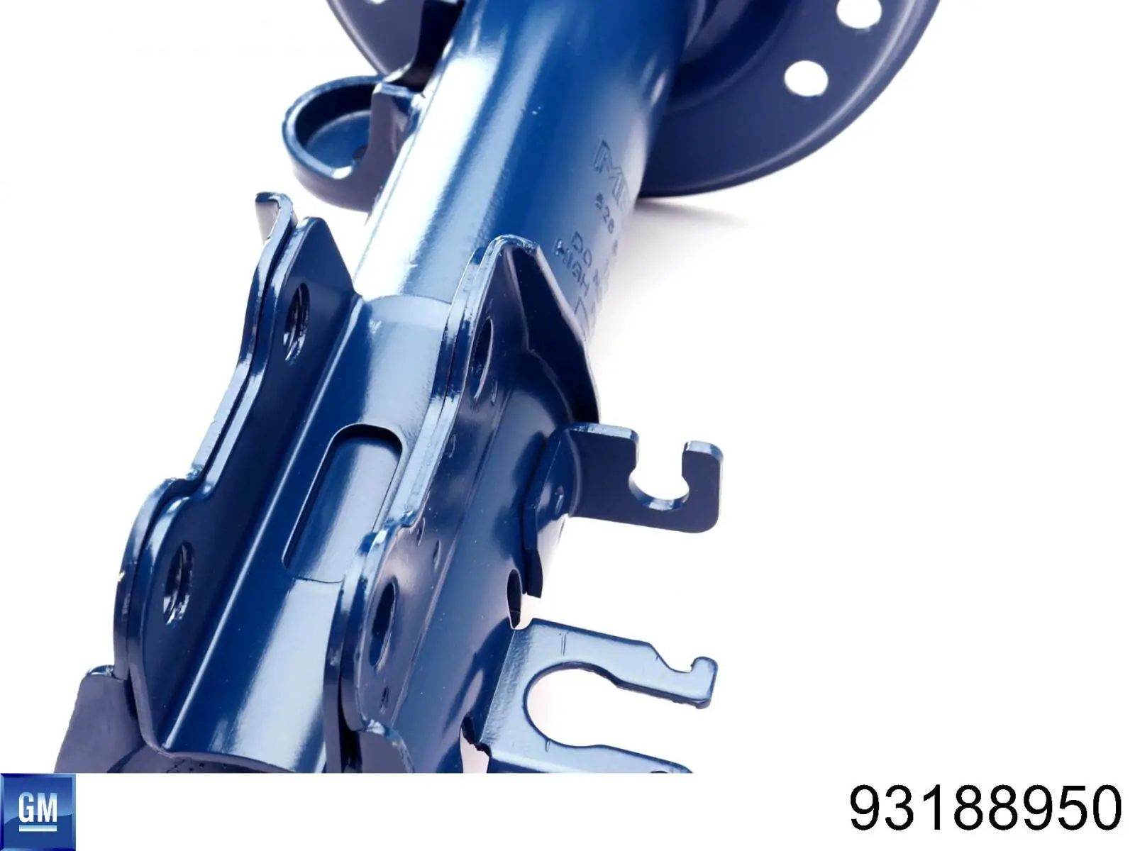 Амортизатора передній лівий 93188950 General Motors