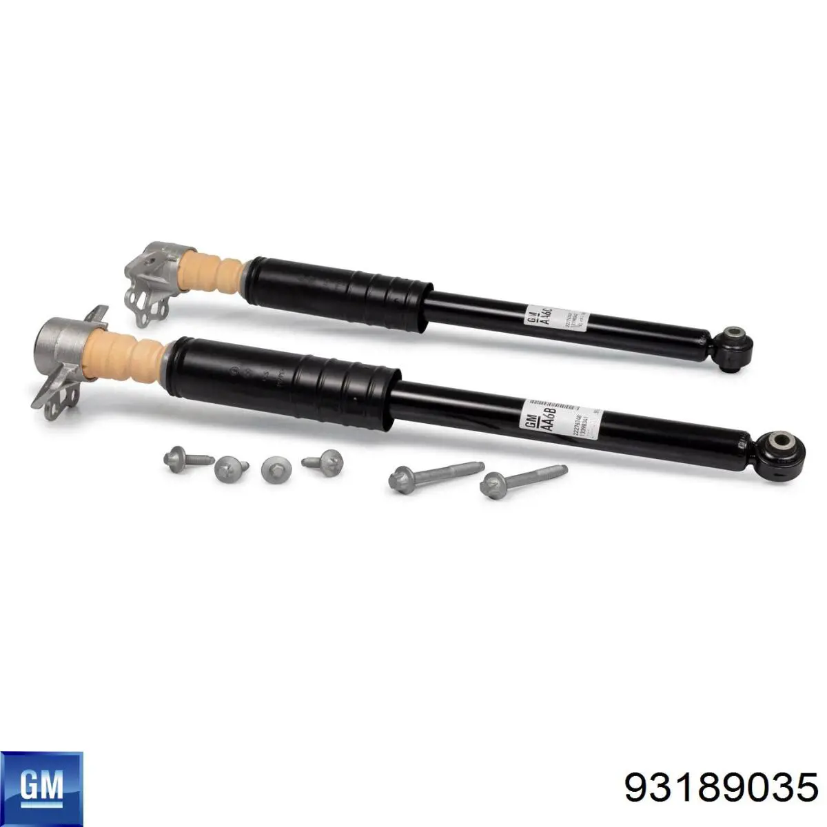 Амортизатор задній General Motors 93189035 ціна, від 34.28 USD