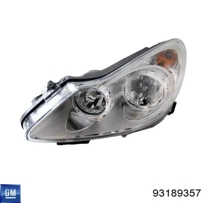 Основна фара в зборі ліва General Motors 93189357 ціна, від 104.73 USD