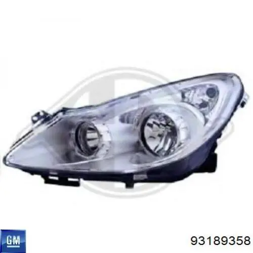Основна фара - вставка Polcar 555810E ціна, від 104.94 USD