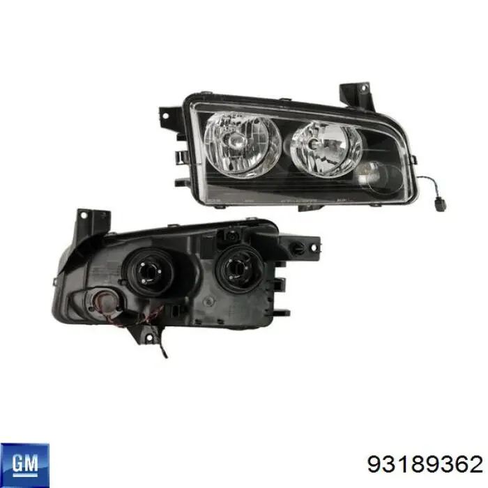 Фара передня права VALEO 043380