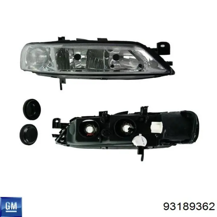Фара правая VALEO 043380 ціна, від 122.67 USD