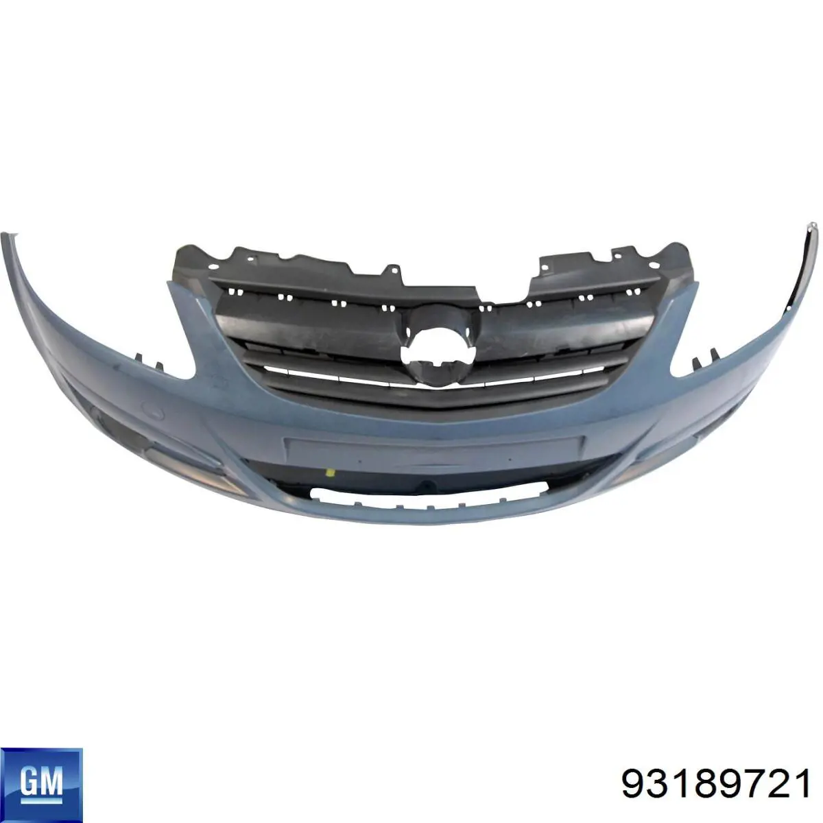 93189721 General Motors Бампер передній в зборі