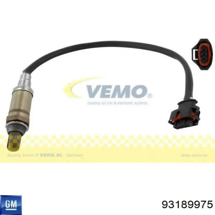 Лямбдазонд, датчик кисню до каталізатора 93189975 General Motors