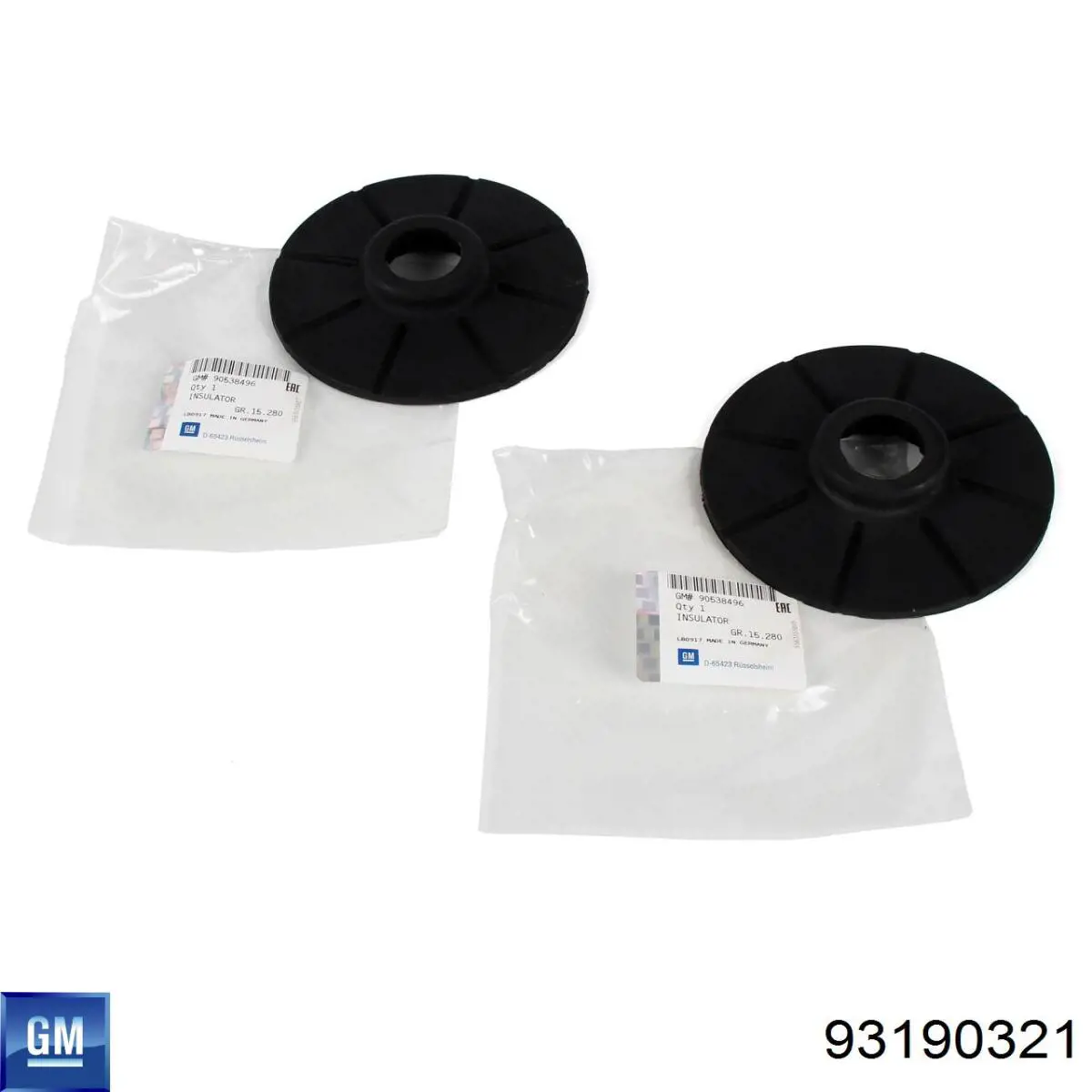 Дзеркало салону 93190321 General Motors