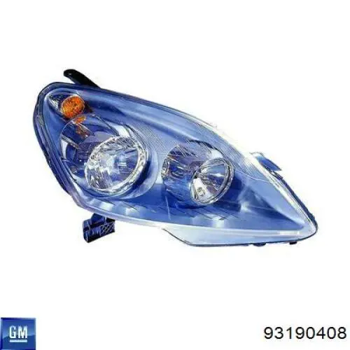 Фари General Motors 93190408 ціна, від 144.43 USD
