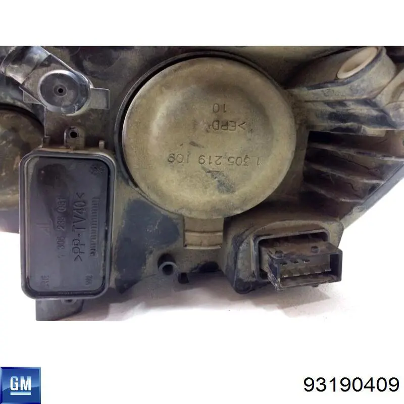 93179911 Opel Основна фара - вставка