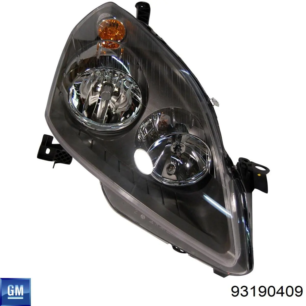 Фара права 93190409 General Motors