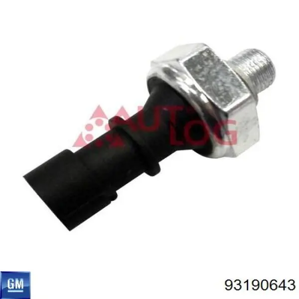 Купити 93190643 General Motors Датчик тиску масла