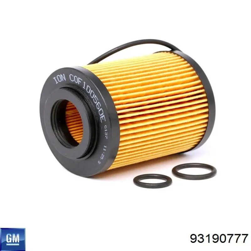 Купити 93190777 General Motors Фільтр очищення масла відцентровий