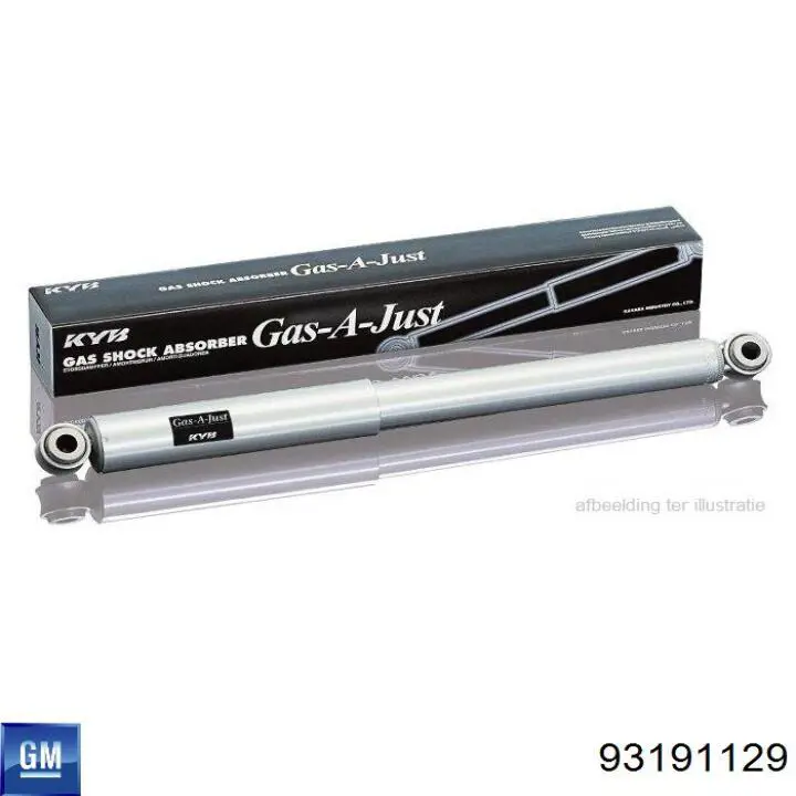 Амортизатор задній General Motors 93191129 ціна, від 23.34 USD
