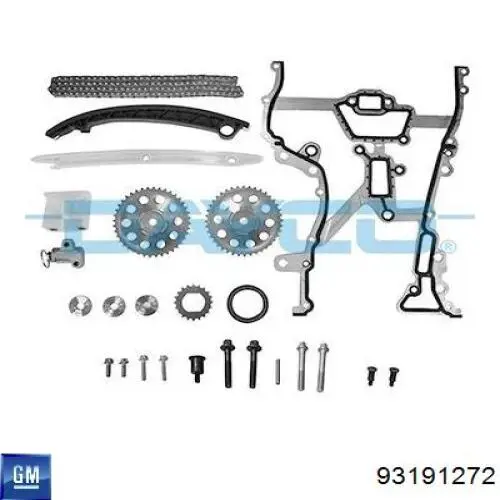 Ланцюг ГРМ, комплект General Motors 93191272 ціна, від 95.56 USD