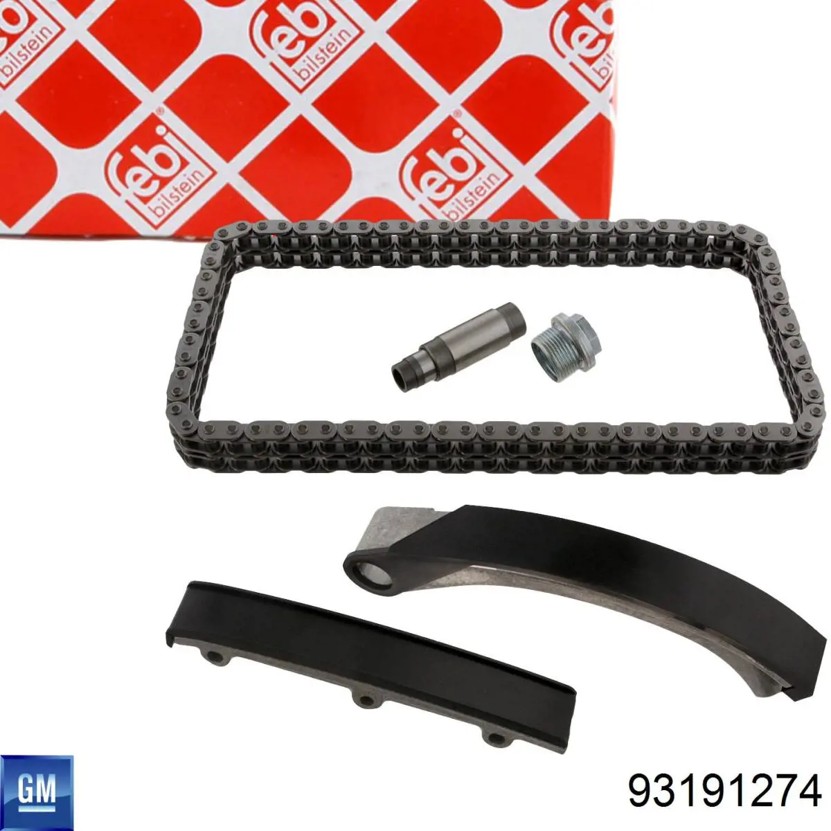 Комплект ланцюга ГРМ 93191274 General Motors
