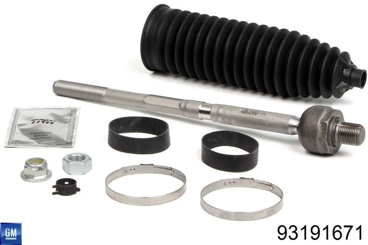Тяга рульова поперечна General Motors 93191671 ціна, від 8.69 USD
