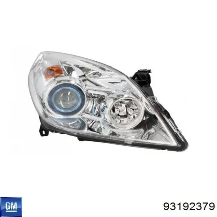 93192379 General Motors Фара дальнього світла в зборі